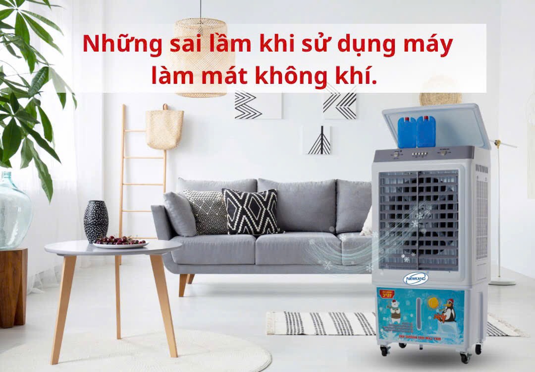 Quạt hơi nước di động
