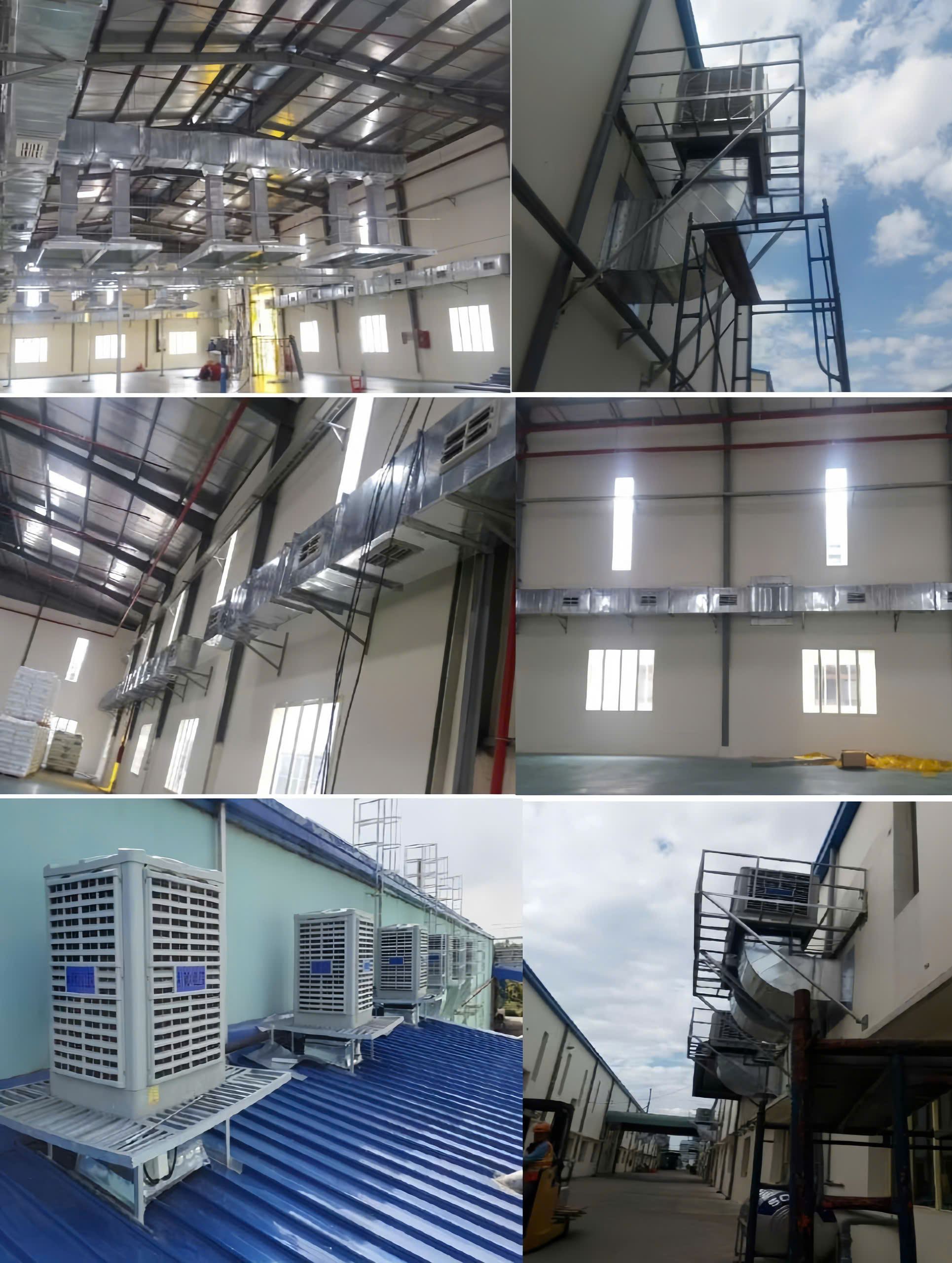 Giải pháp làm mát nhà xưởng