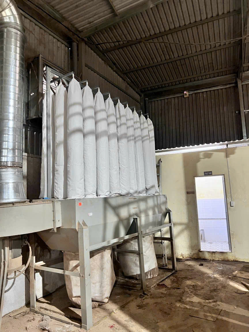 Máy hút bụi gỗ túi vải