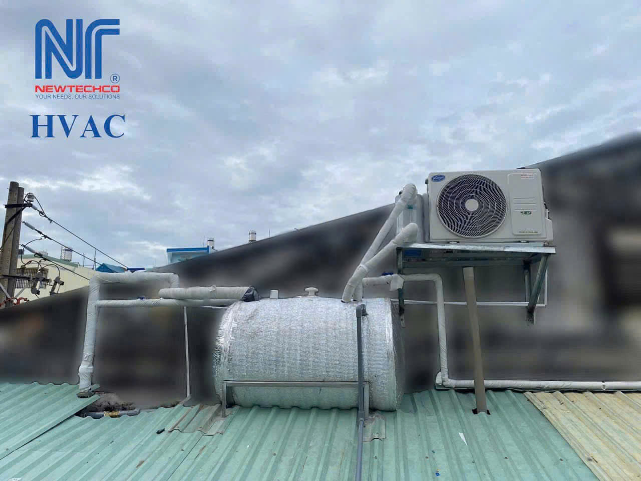 Chiller làm lạnh nước