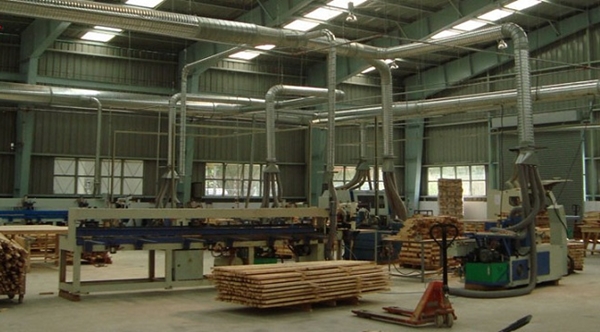 Hệ thống hút bụi nhà xưởng