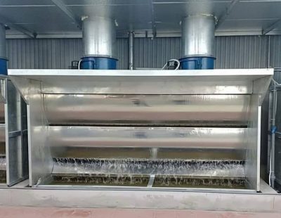 Buồng phun sơn màng nước