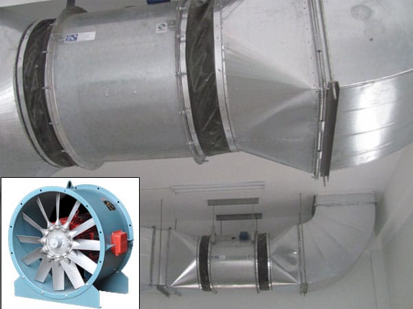 Quạt hút hơi công nghiệp